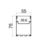 چراغ خطی روکار مدل AS5 - Image 3