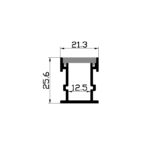 چراغ خطی توکار AR7 - Image 3