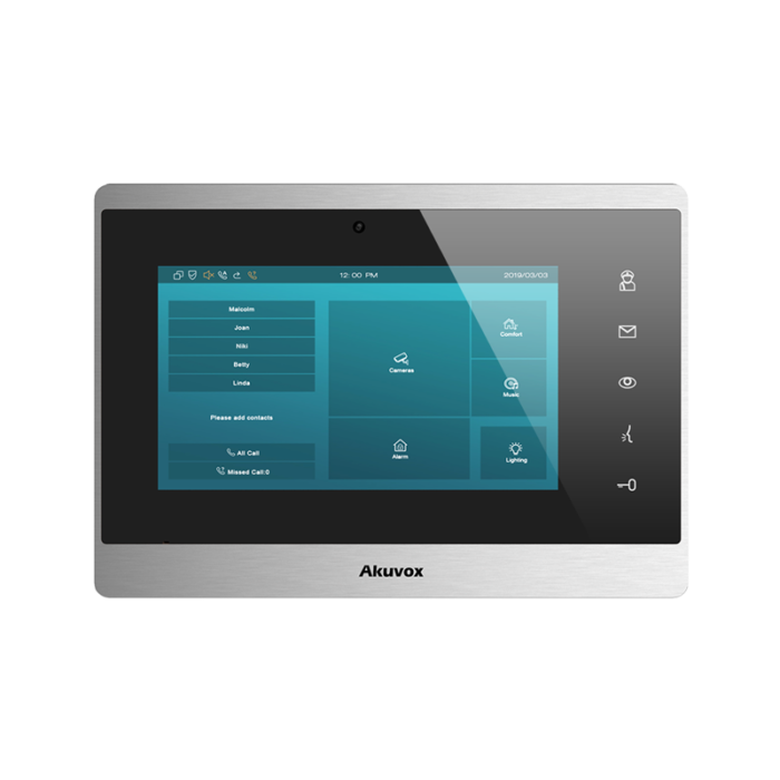 akuvox-android-indoor-monitor-it82.png اینترکام Akuvox مدل IT82W - Image 1
