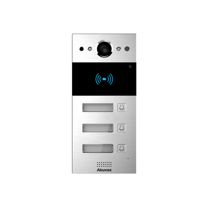 akuvox-sip-video-door-phone-3-call-buttons-r20b.png اینترکام Akuvox مدل R20B-3 on-wall - Image 1