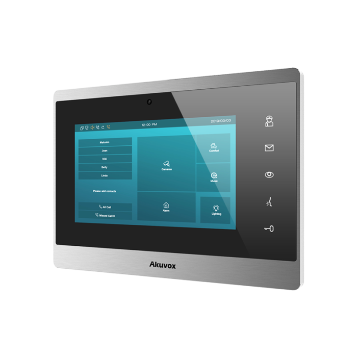 akuvox-smart-indoor-monitor-it82w.png اینترکام Akuvox مدل IT82W - Image 2