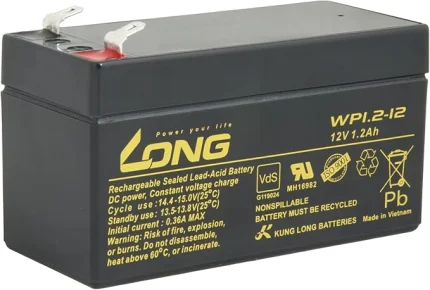 باتری لانگ LONG مدل 12V-1.2A