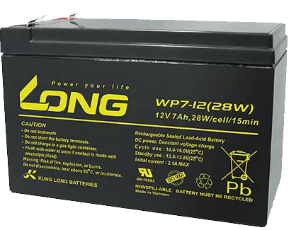 باتری لانگ مدل 12V-7A
