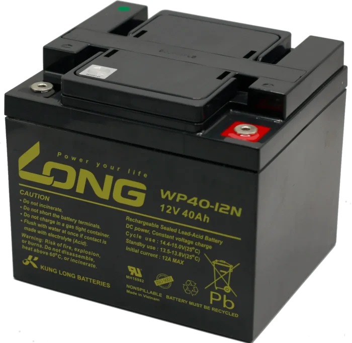 باتری لانگ مدل 12v-40A 2 باتری لانگ مدل 12v-40A
