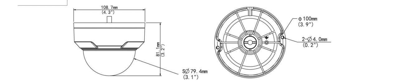 دوربین مداربسته تحت شبکه دام حارس مدل HARES IPC‑E2F8W‑I30
