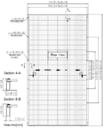 پنل خورشیدی سانتک Suntech سری Ultra X Pro مدل +STP700-720S-D66-Nsh