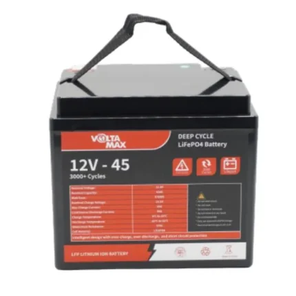 باطری یو پی اس ups ولتامکس voltamax لیتیوم مدل 12.8 ولت 45 آمپر ساعت(2025)