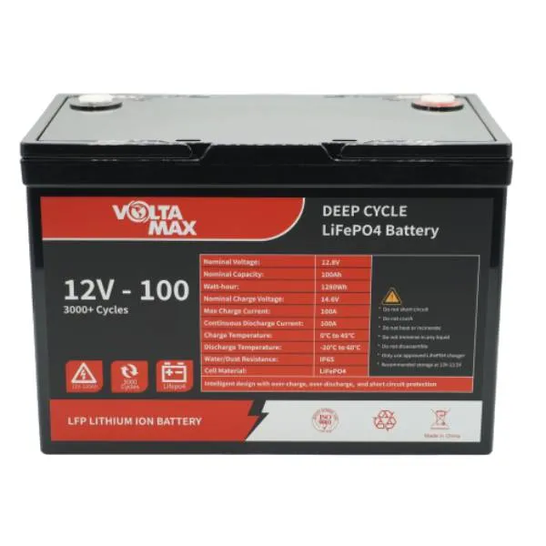 1 باطری یو پی اس ups ولتامکس voltamax لیتیوم مدل 12.8 ولت 100 آمپر ساعت(2025)