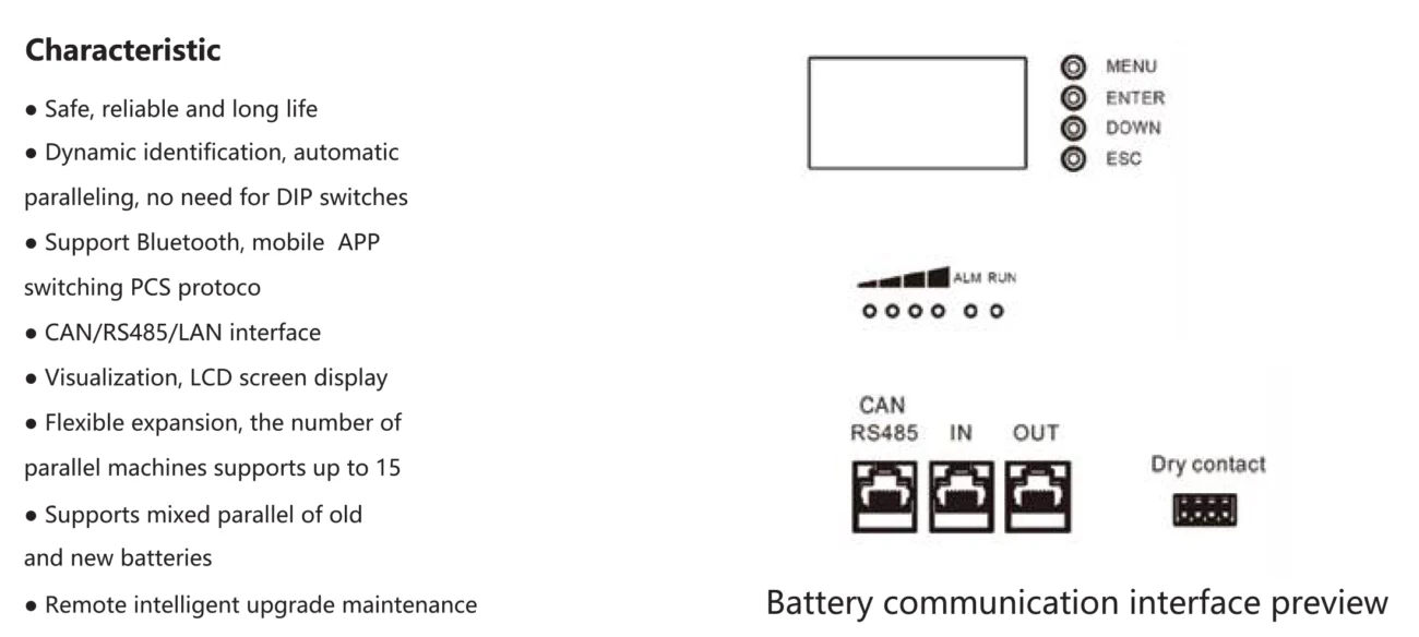 باتری لیتیومی 10kWh سیستم خورشیدی GOGO Power