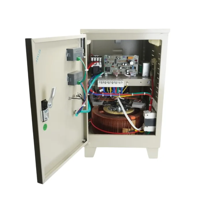 استابلایزر ولتامکس Voltamax Stabilizer تک فاز SVC-D 10KVA 6 استابلایزر ولتامکس Voltamax Stabilizer تک فاز SVC-D 10KVA