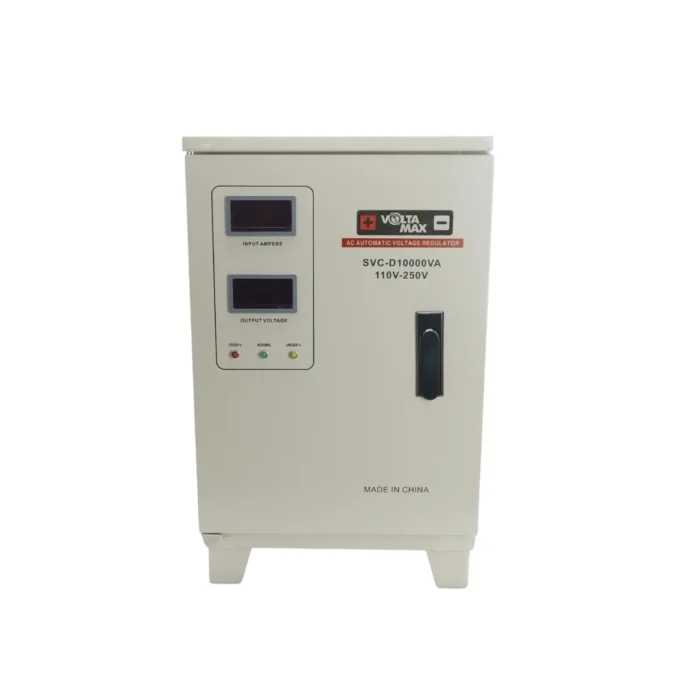 استابلایزر ولتامکس Voltamax Stabilizer تک فاز SVC-D 10KVA استابلایزر ولتامکس Voltamax Stabilizer تک فاز SVC-D 10KVA