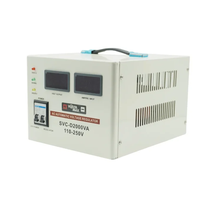 استابلایزر ولتامکس Voltamax Stabilizer تک فاز SVC-D 2KVA 4 استابلایزر ولتامکس Voltamax Stabilizer تک فاز SVC-D 2KVA