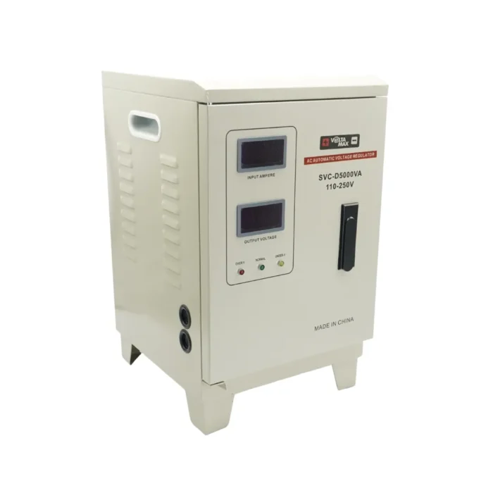 استابلایزر ولتامکس Voltamax Stabilizer تک فاز SVC-D 5KVA 2 استابلایزر ولتامکس Voltamax Stabilizer تک فاز SVC-D 5KVA