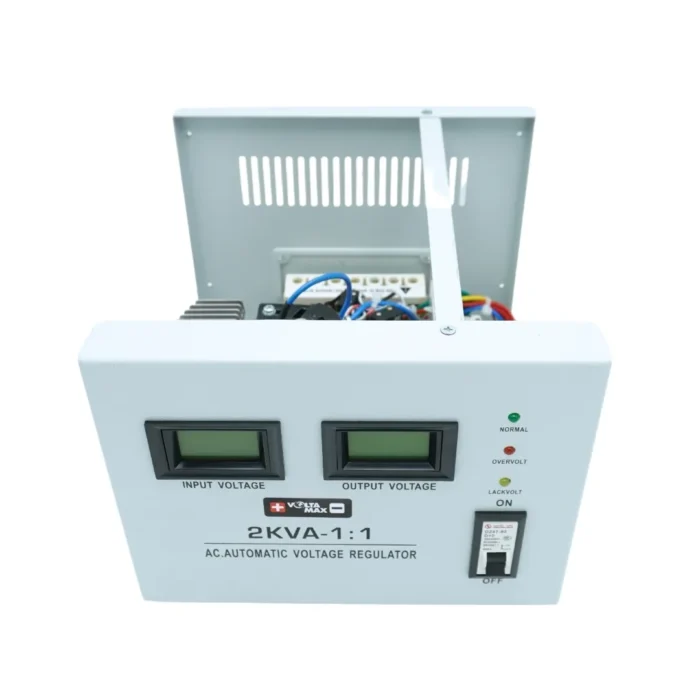 استابلایزر ولتامکس تک فاز VOLTAMAX ZTY-2000 VA -4 استابلایزر ولتامکس Voltamax Stabilizer تک فاز ZTY-2000 VA