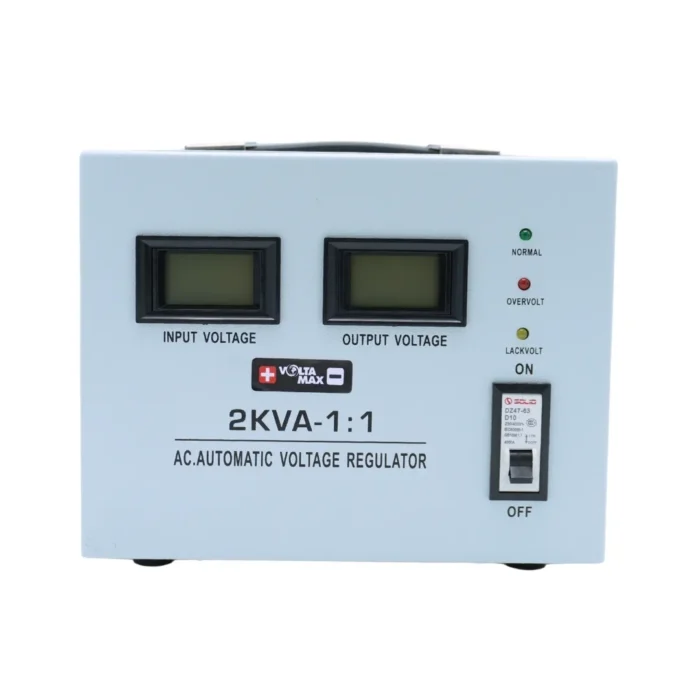 استابلایزر ولتامکس تک فاز VOLTAMAX ZTY-2000 VA استابلایزر ولتامکس Voltamax Stabilizer تک فاز ZTY-2000 VA