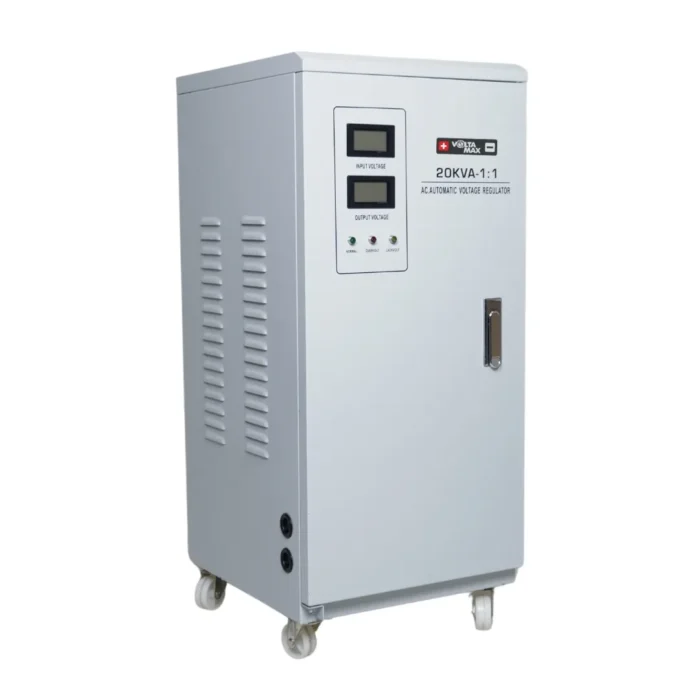 استابلایزر ولتامکس تک فاز VOLTAMAX ZTY-20000 VA - 2 استابلایزر ولتامکس Voltamax Stabilizer تک فاز ZTY-20000 VA