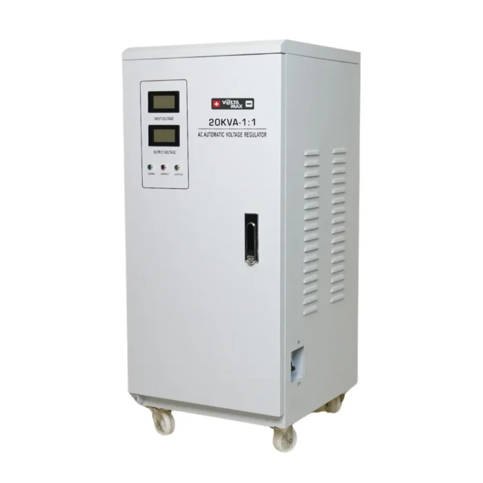 استابلایزر ولتامکس تک فاز VOLTAMAX ZTY-20000 VA - 3 استابلایزر ولتامکس Voltamax Stabilizer تک فاز ZTY-20000 VA