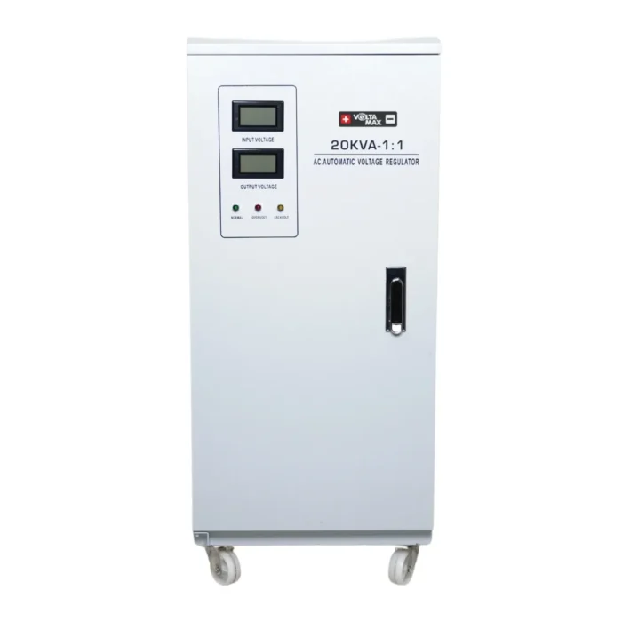 استابلایزر ولتامکس تک فاز VOLTAMAX ZTY-20000 VA استابلایزر ولتامکس Voltamax Stabilizer تک فاز ZTY-20000 VA