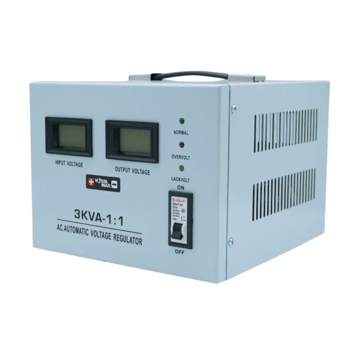 استابلایزر ولتامکس تک فاز VOLTAMAX ZTY-3000 VA - 3 استابلایزر ولتامکس Voltamax Stabilizer تک فاز ZTY-3000 VA