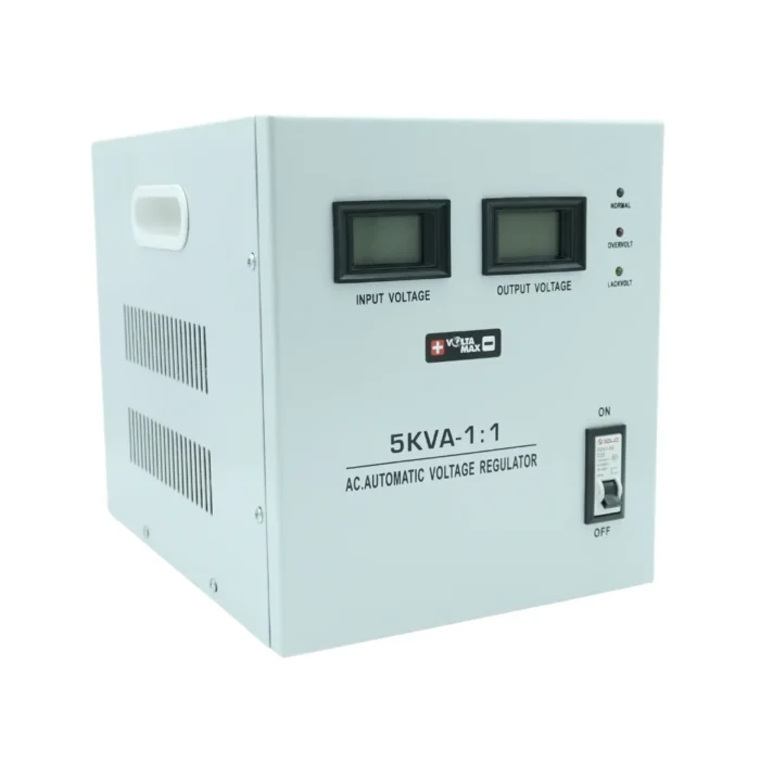 استابلایزر ولتامکس تک فاز VOLTAMAX ZTY-5000 VA - 2 استابلایزر ولتامکس Voltamax Stabilizer تک فاز ZTY-5000 VA