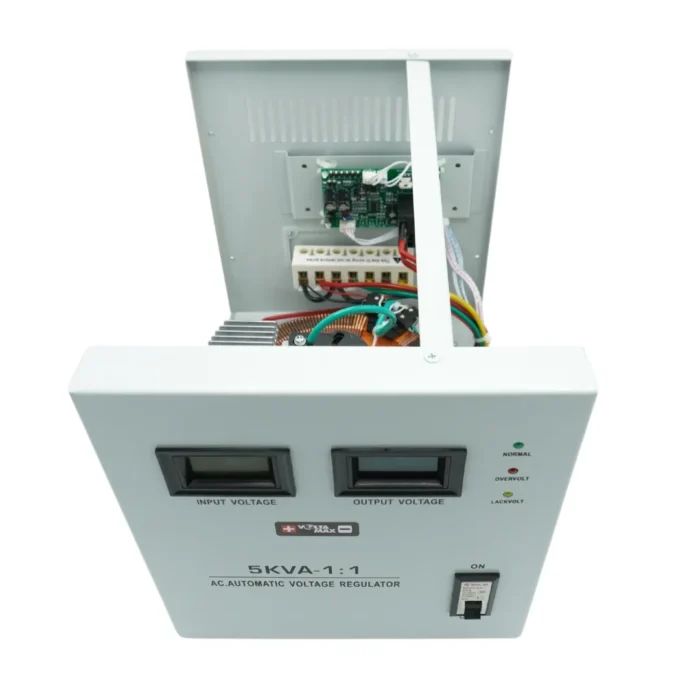 استابلایزر ولتامکس تک فاز VOLTAMAX ZTY-5000 VA -5 استابلایزر ولتامکس Voltamax Stabilizer تک فاز ZTY-5000 VA